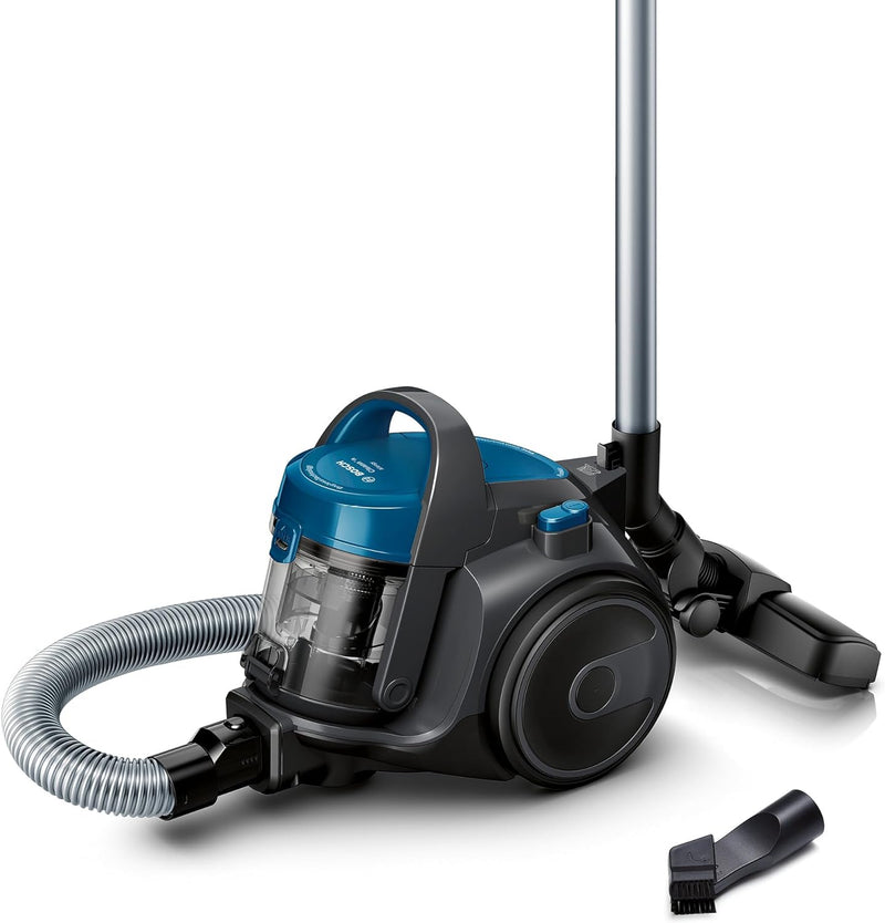 Bosch Staubsauger beutellos Clean´n Serie 2 BGC05A220A, Bodenstaubsauger, Bodendüse für Parkett, Tep