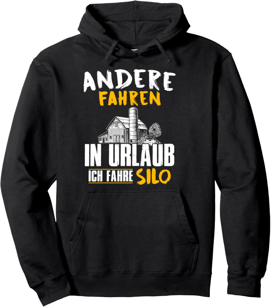 Traktor Landwirt Geschenk Motiv mit Spruch Bauer Agrarstarz Pullover Hoodie