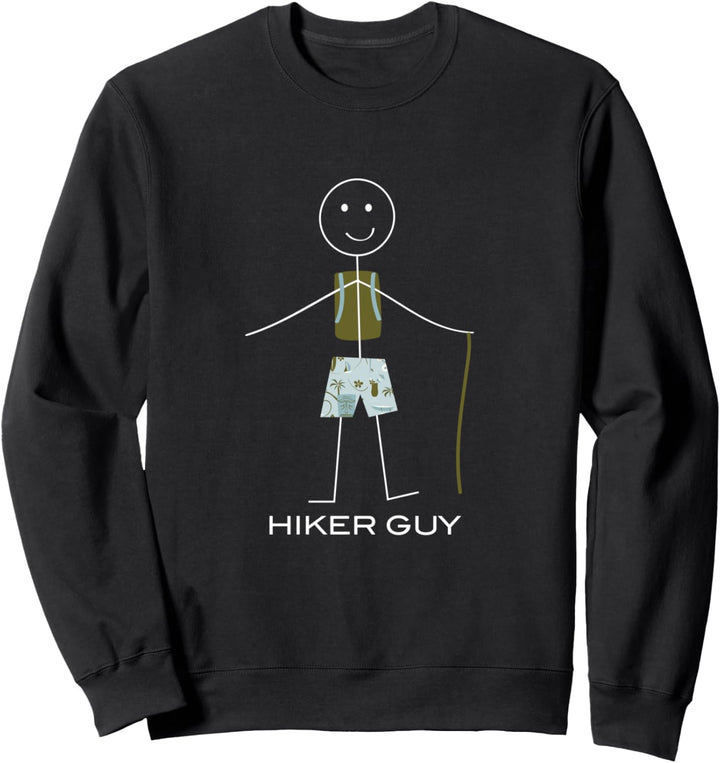 Lustige Herrenwanderung, Boy Hiker Geschenk Sweatshirt