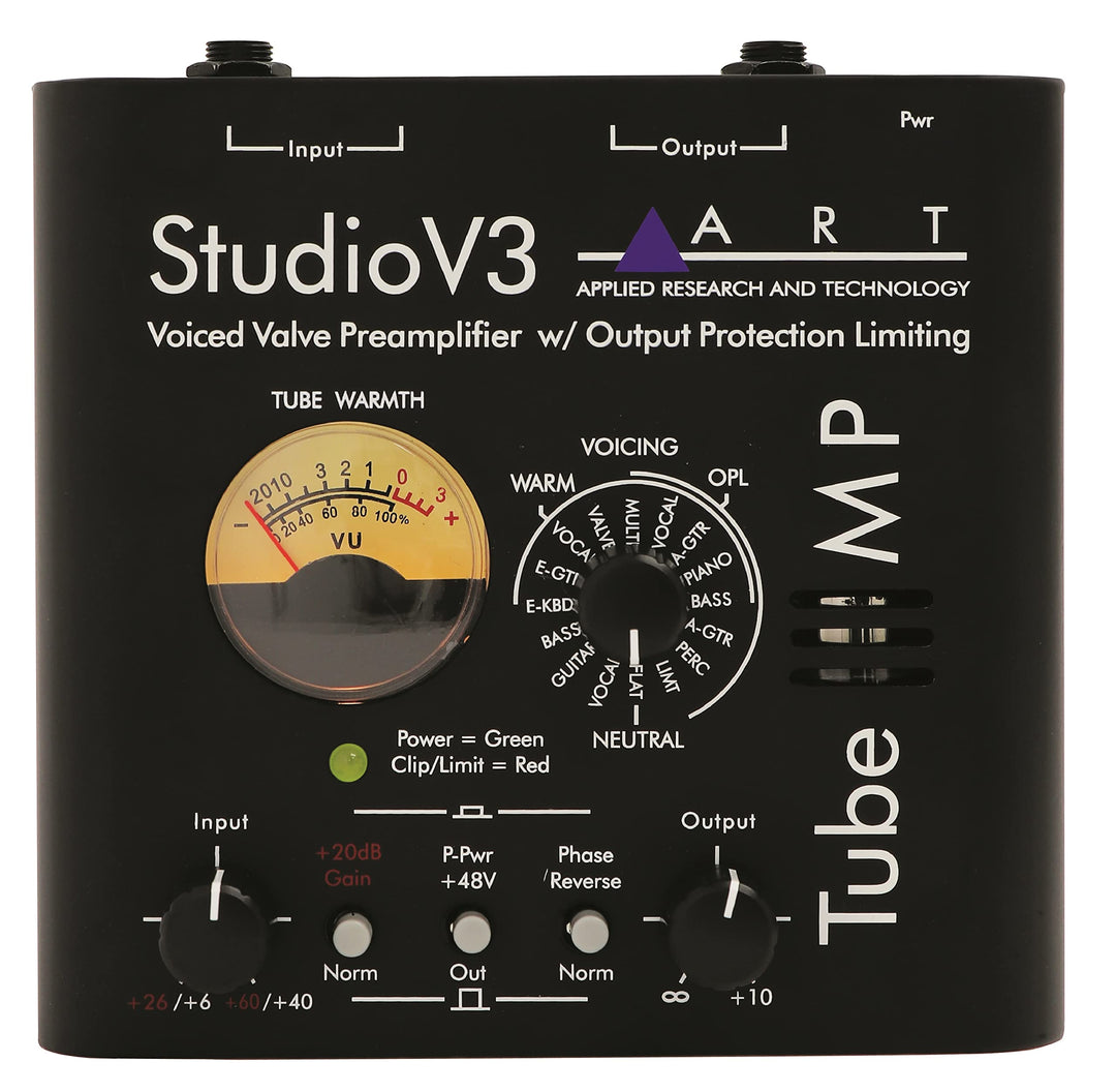 art Tube MP V3 Tube Mikrofon-Vorverstärker mit variablem Value-Voicing
