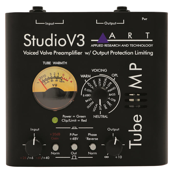 art Tube MP V3 Tube Mikrofon-Vorverstärker mit variablem Value-Voicing