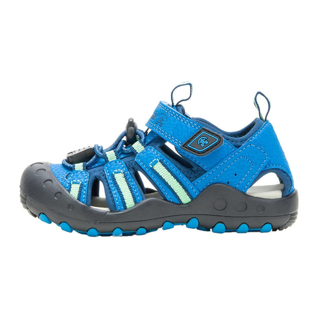 KAMIK Unisex-Kinder Crab Geschlossene Sandalen 25 EU Blue Green, 25 EU Blue Green