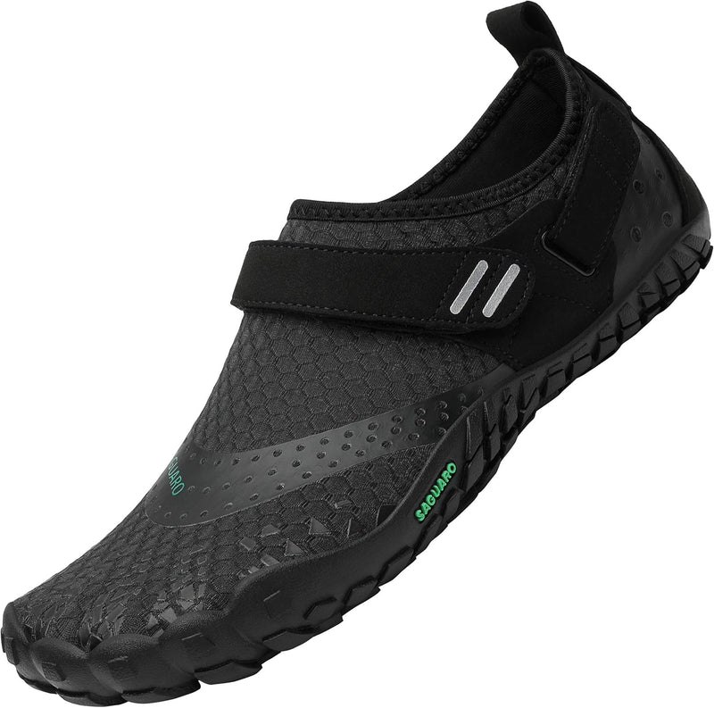 SAGUARO Herren Damen Barfussschuhe Atmungsaktiv Aquaschuhe rutschfeste Badeschuhe Traillaufschuhe Le