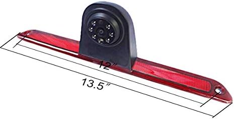 HD 720p Rückfahrkamera Transporter Kamera an 3. Bremsleuchte Kamera Dachkante Einparkhilfe für Trans