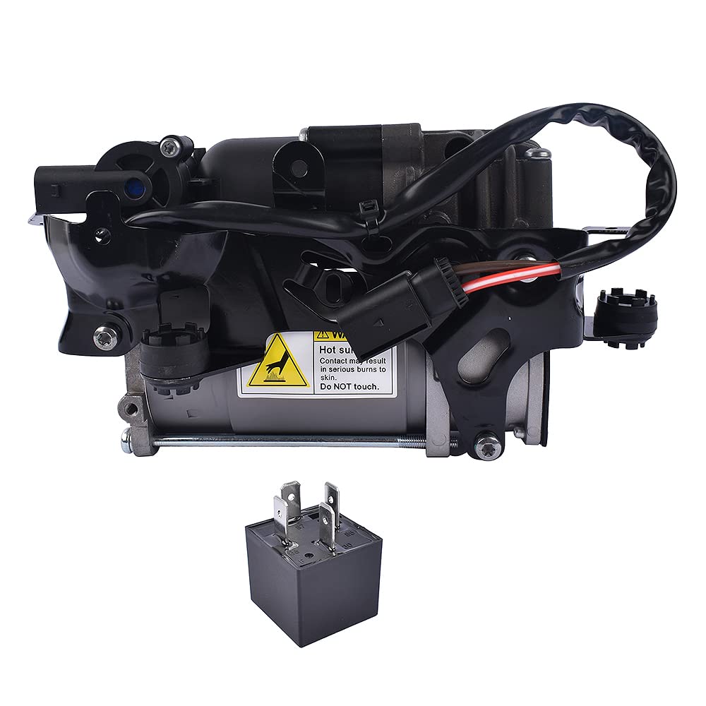 Bisenya Luftfederung Kompressor Pumpe mit Relais Hinten Ersatz für E350 E350 E63 AMG Wagon E300 E500