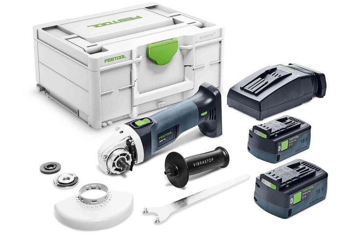 Festool Akku-Deltaschleifer DTSC 400 3,0 I-Plus (mit Akkupack BP 18 Li 3,0, Schnellladegerät, Schlei