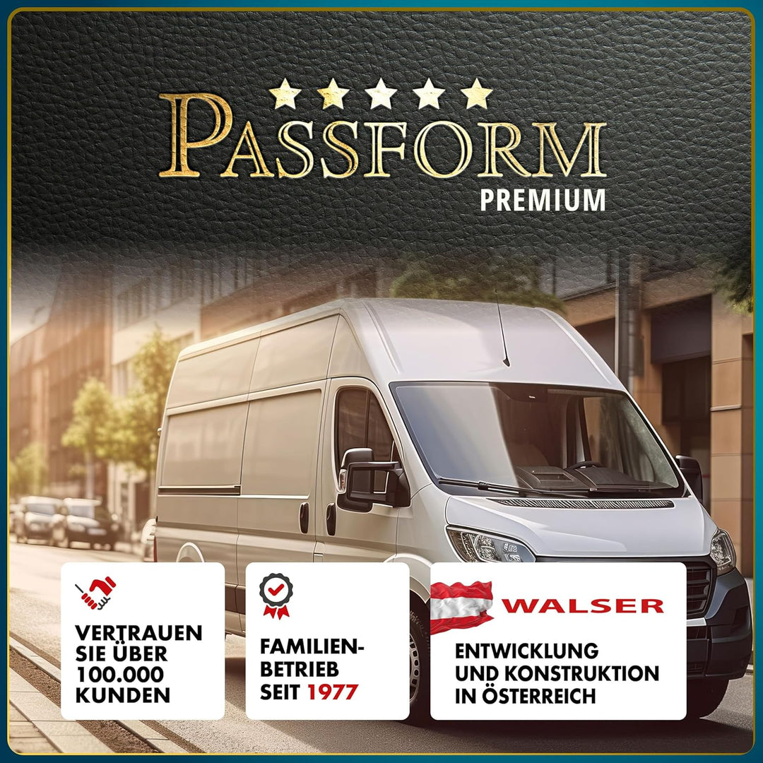 Walser Premium Transporter Sitzbezüge für Mercedes-Benz Sprinter 06/2006-Heute, Einzelsitzbezug + Do