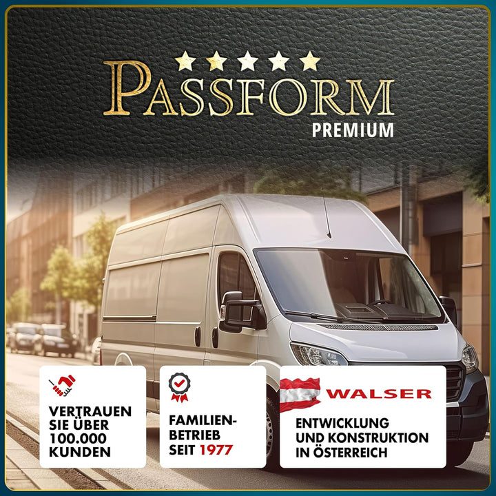 Walser Premium Transporter Sitzbezüge für Mercedes-Benz Sprinter 06/2006-Heute, Einzelsitzbezug + Do