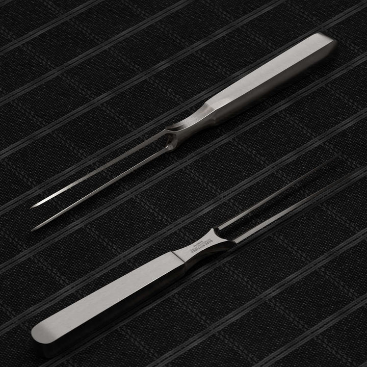 GÜDE Solingen - Fleischgabel geschmiedet, 16 cm, Ganzstahl, KAPPA, Handmade Germany Fleischgabel 16