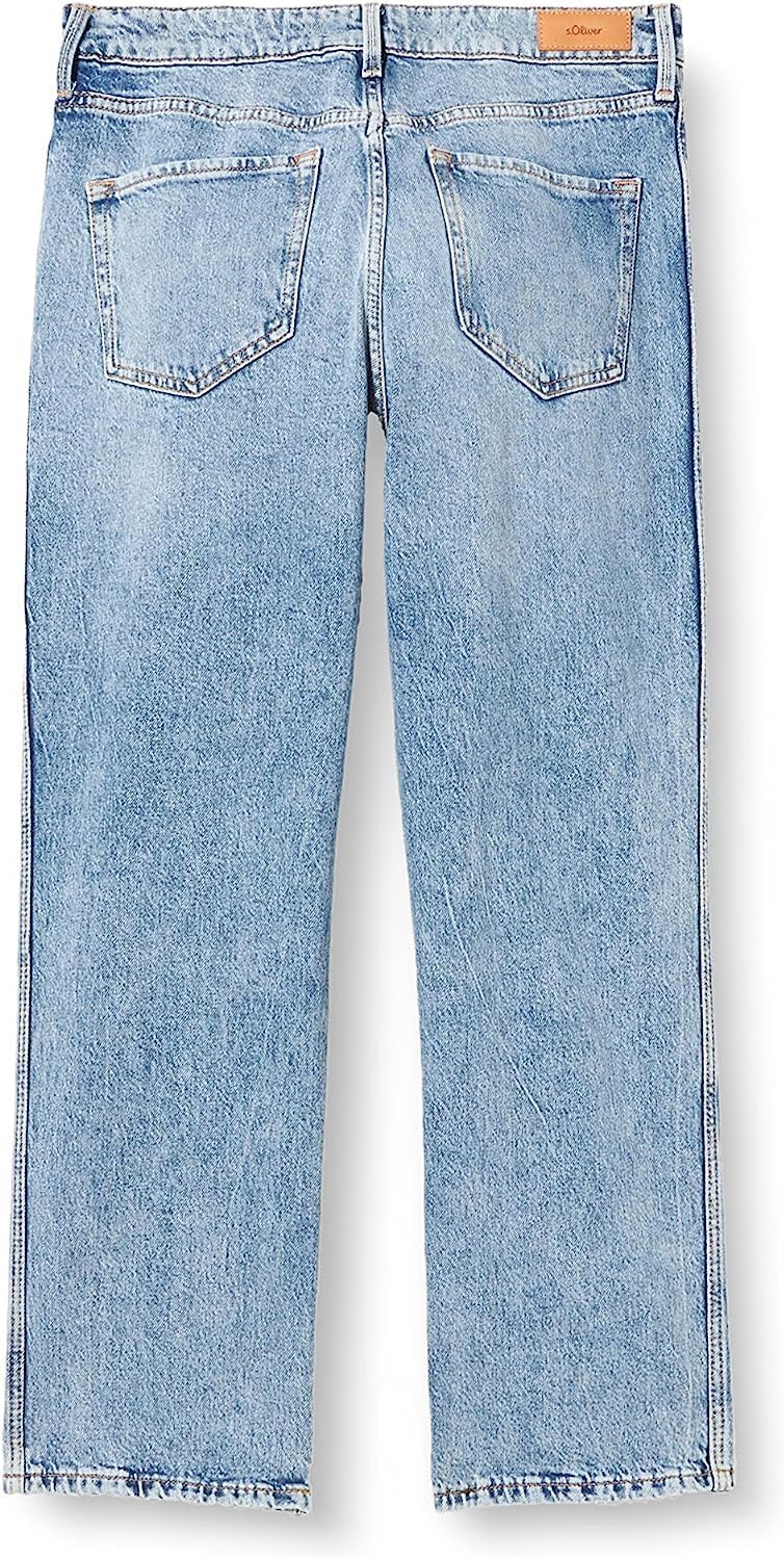 s.Oliver Damen Jeans-hose 7/8 Jeans Hose 7 8, Blau, 38 EU