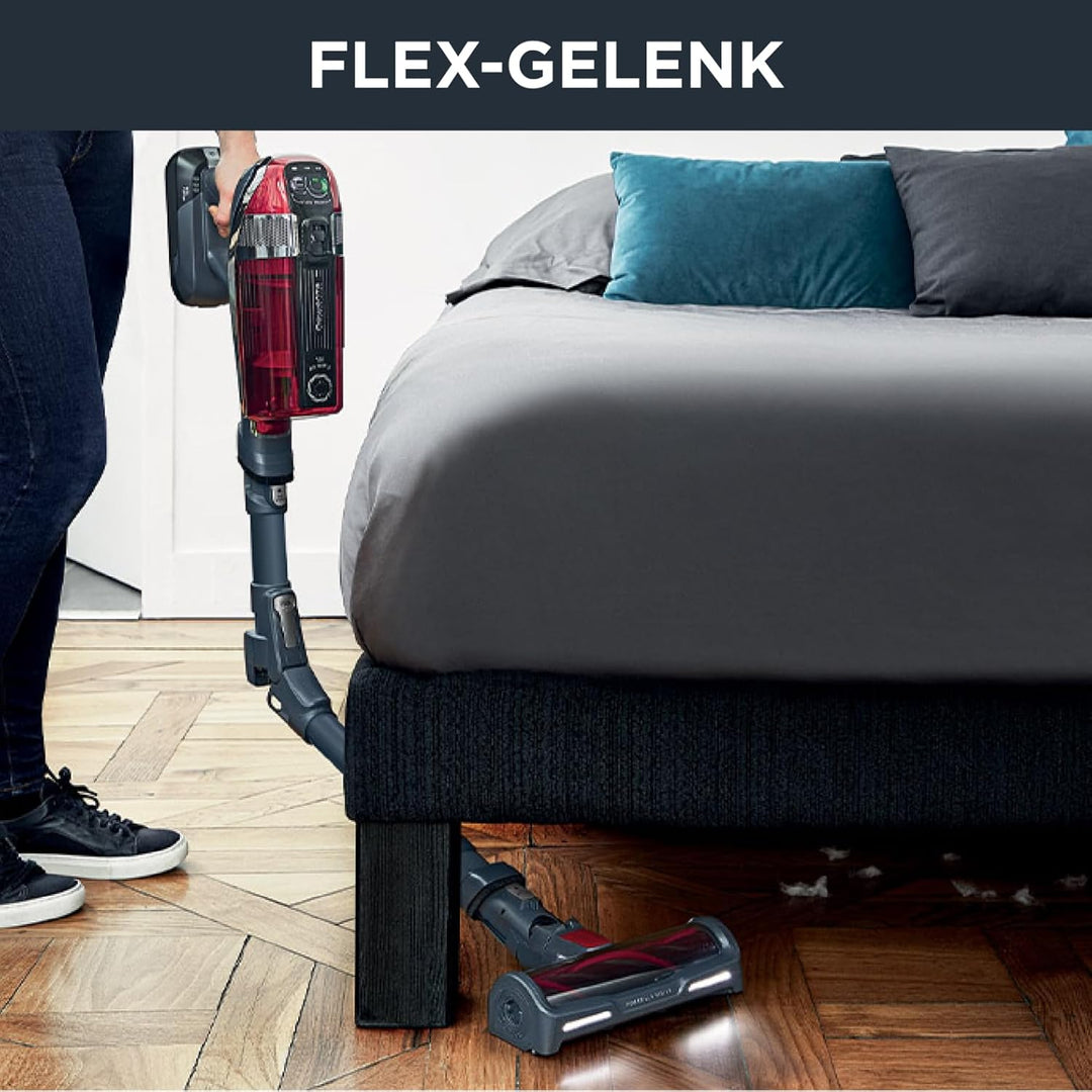 Rowenta X-FORCE FLEX 11.60 Animal RH9878 |Akku& Handstaubsauger|Hohe Saugleistung|45 Min Laufzeit|Sm