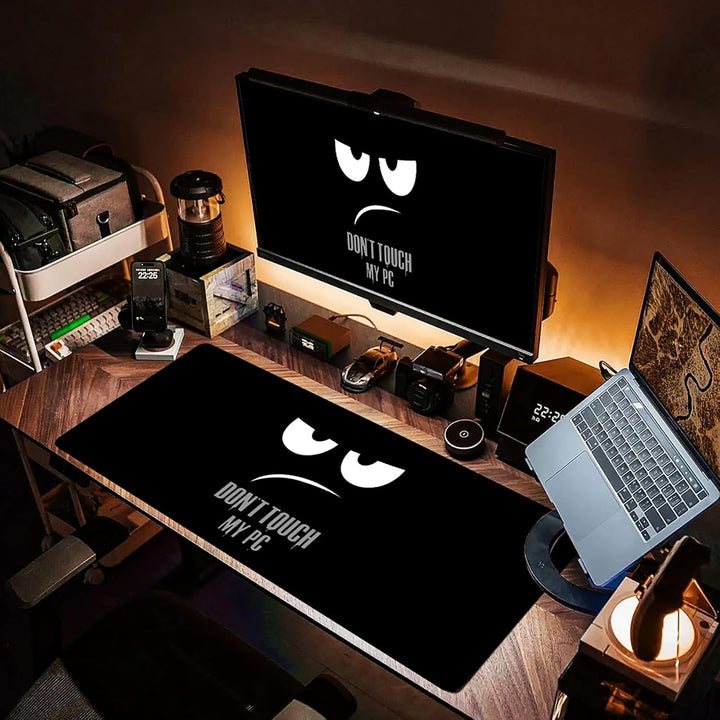 Gaming Mauspad - Mousepad 900 x 400 × 3 MM - XXL Mousepad gross mit Motiv Rutschfestem Gummiboden, v