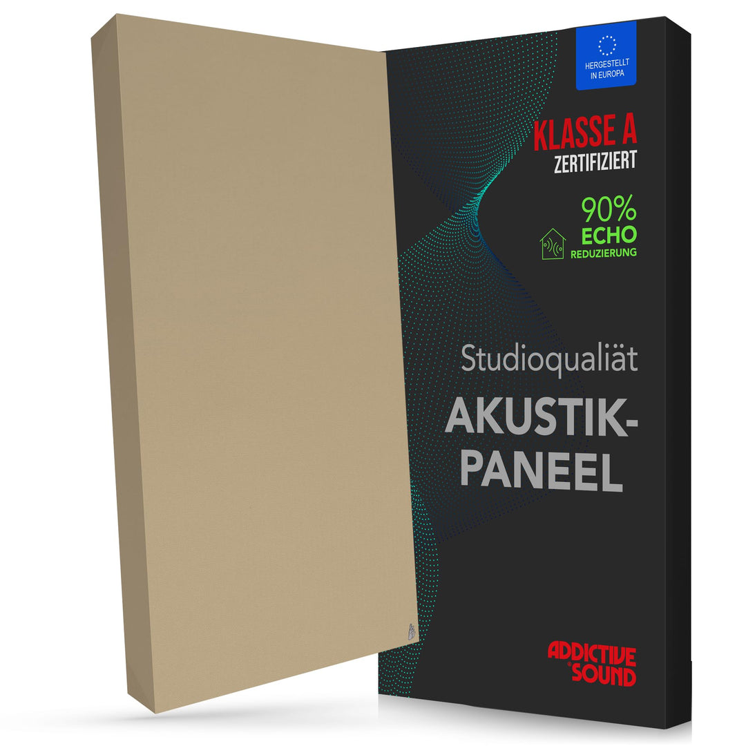 Addictive Sound Schallabsorber Wand Premium, Studioqualität-Akustikpaneel mit Akustikwolle, Klasse A