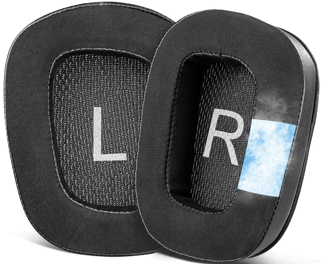 SOULWIT Kühlgel Ersatzpolster Ersatz Ohrpolster für Logitech G35 G930 G933 G933S G935 G633 G633S G63