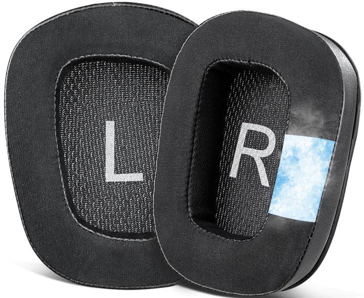 SOULWIT Kühlgel Ersatzpolster Ersatz Ohrpolster für Logitech G35 G930 G933 G933S G935 G633 G633S G63