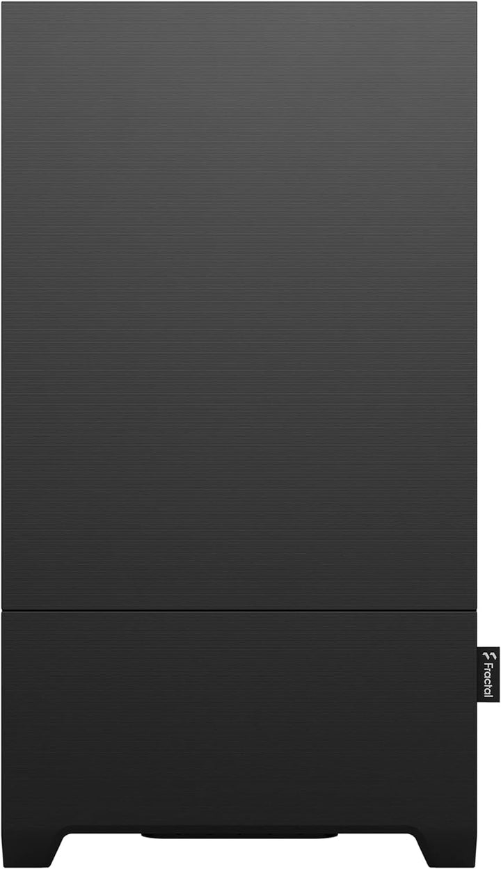 Fractal Design Pop Mini Silent Black – Solid - Bitumen Side Panels and Sound-dampening Foam - Three