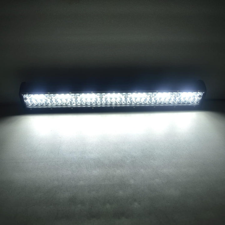 Willpower 12 Zoll 30CM 240W Led Arbeitsscheinwerfer Bar + 4 Zoll 10CM 60W Led Scheinwerfer + Kabelba