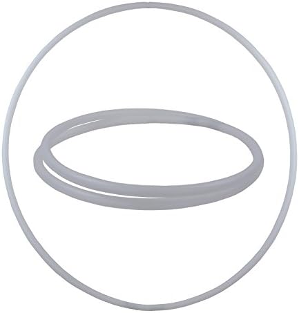 Hoopomania® Hula Hoop Rohling, HDPE-20mm, Ø60/70/80/90/100cm, farbig Weiss Ø80cm, Weiss Ø80cm