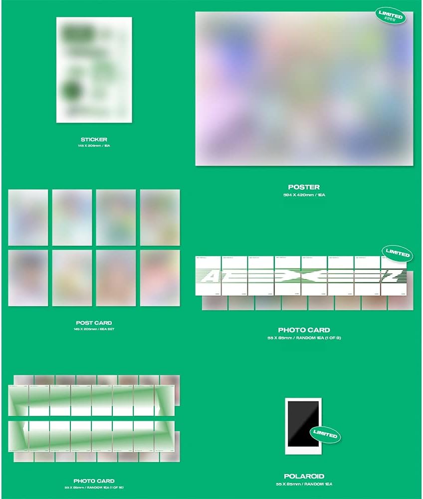 ATEEZ ZERO:FEVER Part 3 Mini Album Vol.6 [Incl. First Press Only Folded Poster] (A version), A versi
