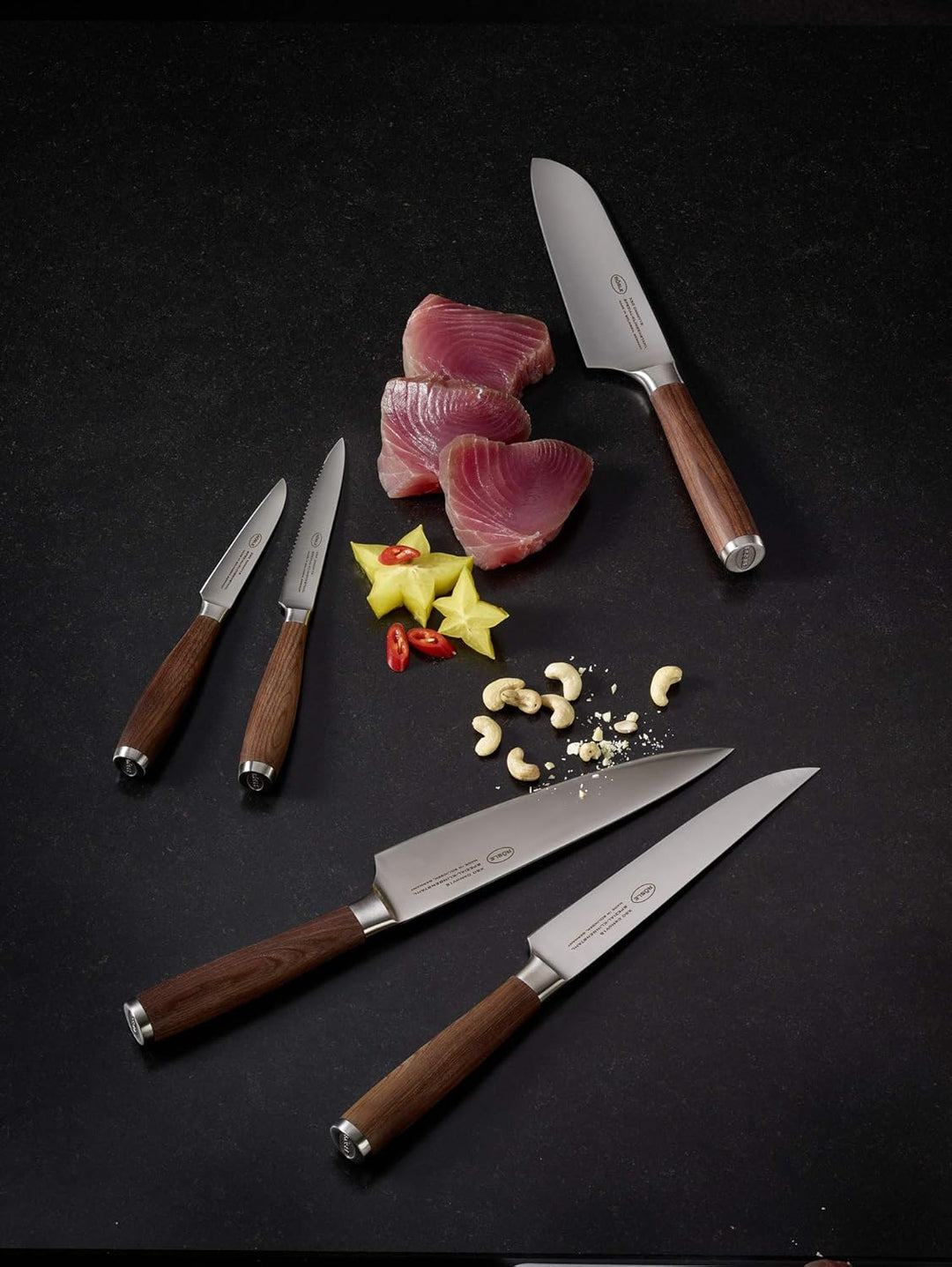 RÖSLE Kochmesser Masterclass, Hochwertiges Küchenmesser zum Schneiden von Fleisch, Fisch, Geflügel u