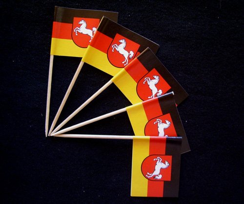 Everflag Zahnstocher : Niedersachsen 500er Packung Menge-3: 500er Packung, Menge-3: 500er Packung