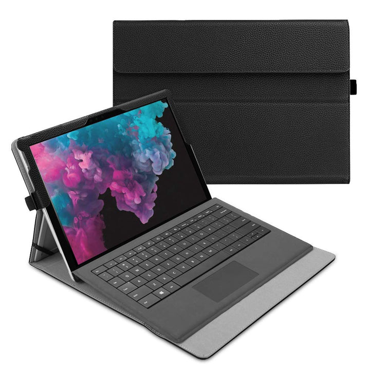 FINTIE Hülle für Microsoft Surface Pro 7+/ 7/6/ 5/4/ 3 Tablet 12.3 Zoll - Multi-Sichtwinkel Hochwert