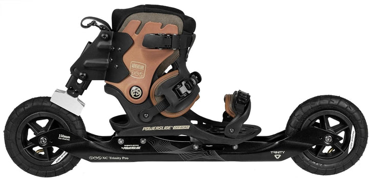 Powerslide Nordic Inline Skate XC Skeleton 150, für Off-Road, für Damen und Herren 36-42,5, 36-42,5