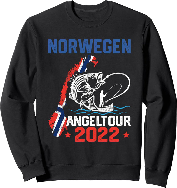 Norwegen Angeltour 2022 Norwegentrip Sweatshirt
