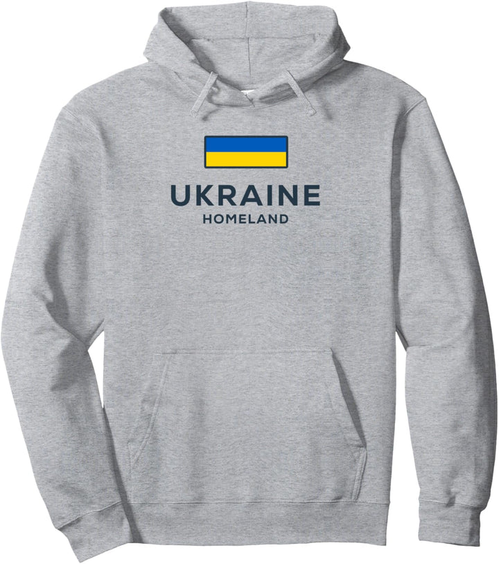 Ukraine Homeland - Ukraine Pride - Ukraine Flag Pullover Hoodie