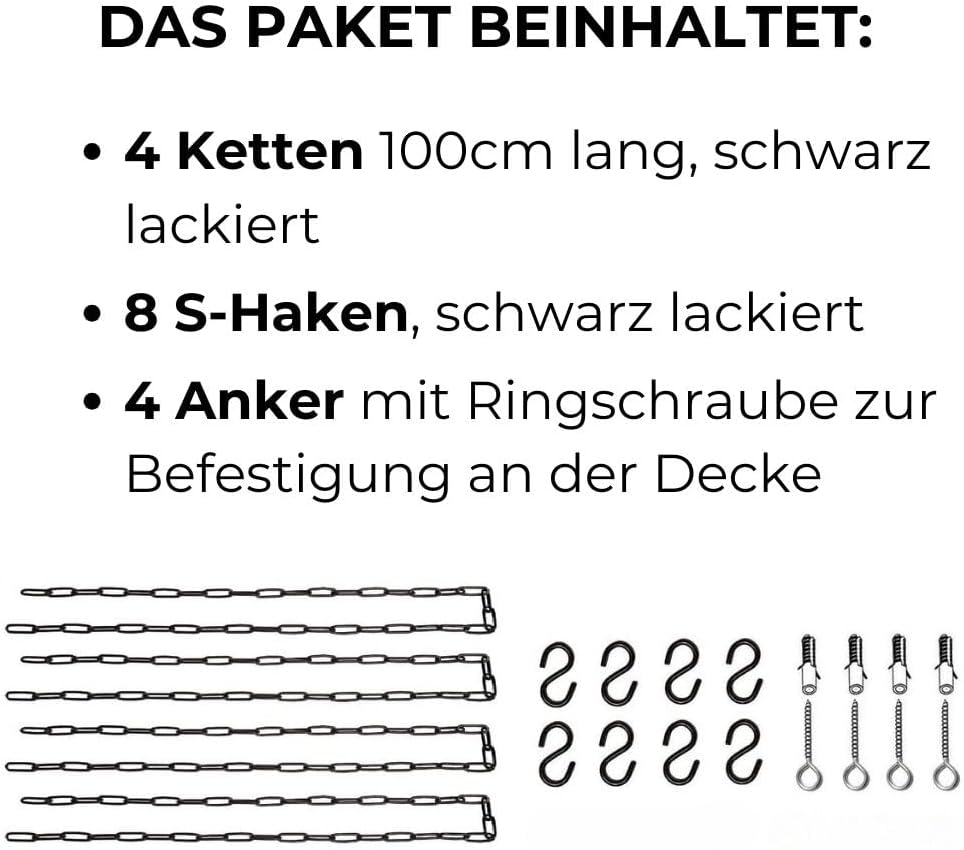 yelloo FLOWERS Hängendes Deckenregal mit Blumenketten für vertikale Garten Getränkehalter Flaschen B