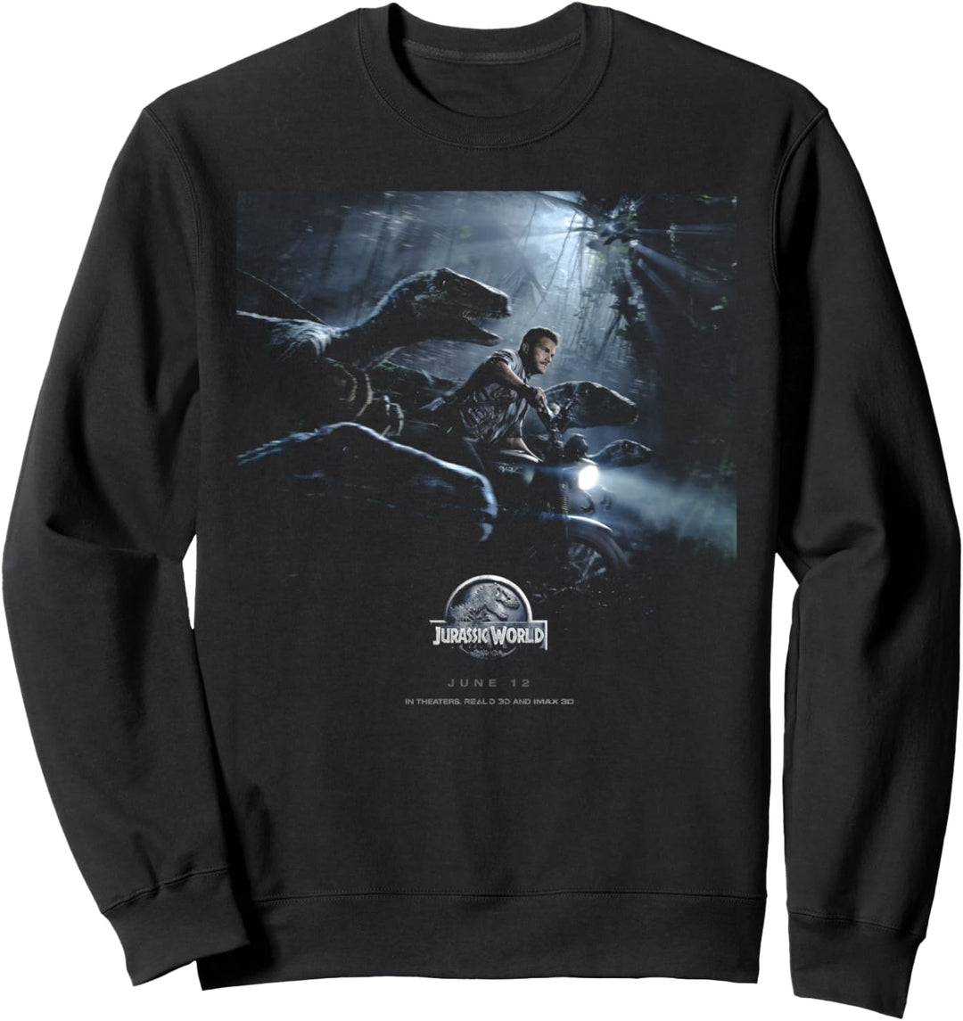 Jurassic World Owen Raptors Poster Sweatshirt