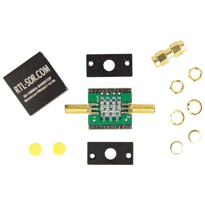 RTL-SDR Blog Broadcast FM Band-Stop Filter + Adapter ﴾ 09 ﴿, ﴾ 09 ﴿