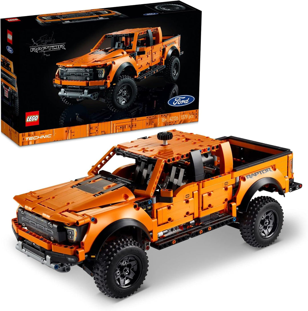 LEGO Technic Ford F-150 Raptor 42126 Building Kit; Enjoy a Rewarding Project; New 2021 (1,379 Pieces