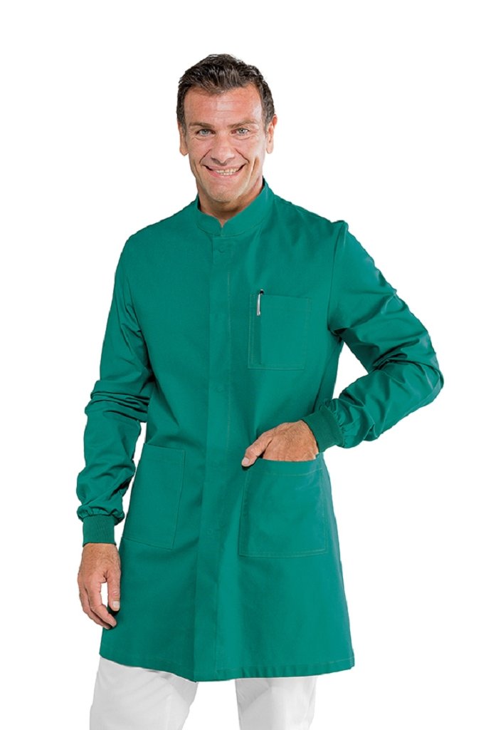 Robinson Herren Kasack DOVER grün langarm mit Ärmelbund XXL Verde - 27310, XXL Verde - 27310