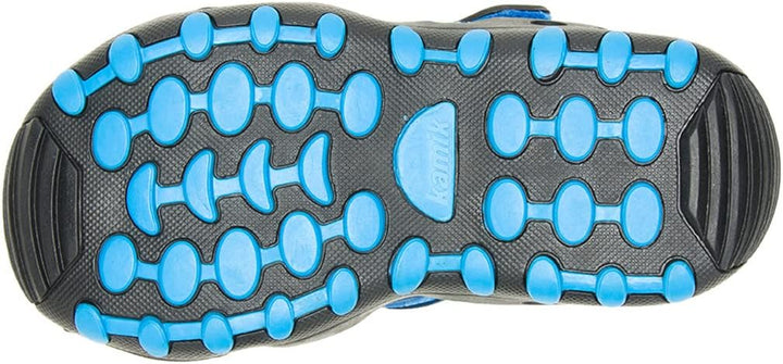 KAMIK Unisex-Kinder Crab Geschlossene Sandalen 25 EU Blue Green, 25 EU Blue Green
