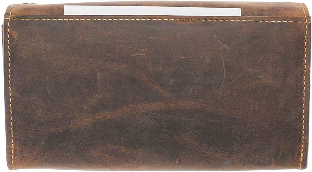 Greenburry Vintage Geldbörse Leder 17 cm