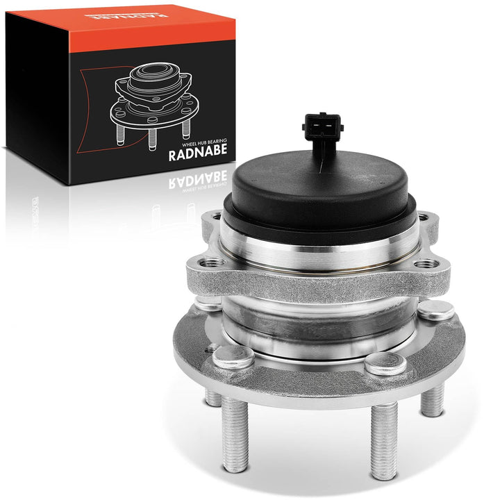 Frankberg 1x Radnabe Radlagersatz Hinterachse Kompatibel mit Santa Fé II CM 2.0L-2.7L 2006-2012 Sore
