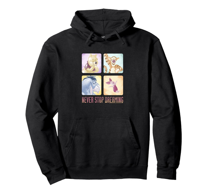 Disney Winnie The Pooh Friends Never Stop Dreaming Pullover Hoodie