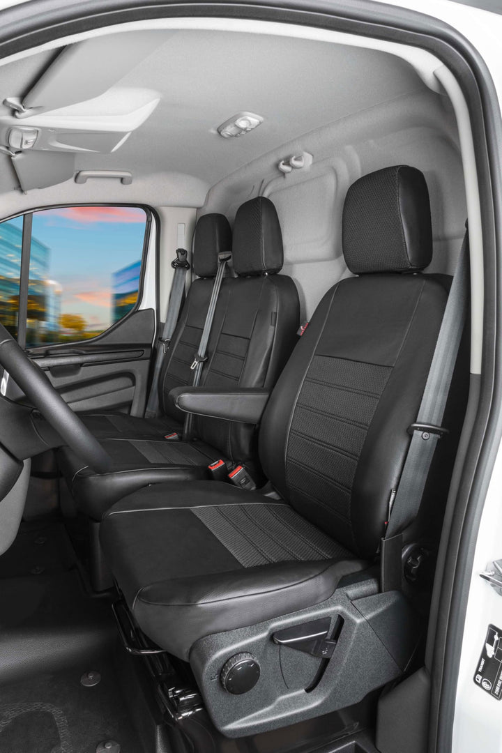 Walser Premium Transporter Sitzbezüge für Mercedes-Benz Sprinter 06/2006-Heute, Einzelsitzbezug + Do