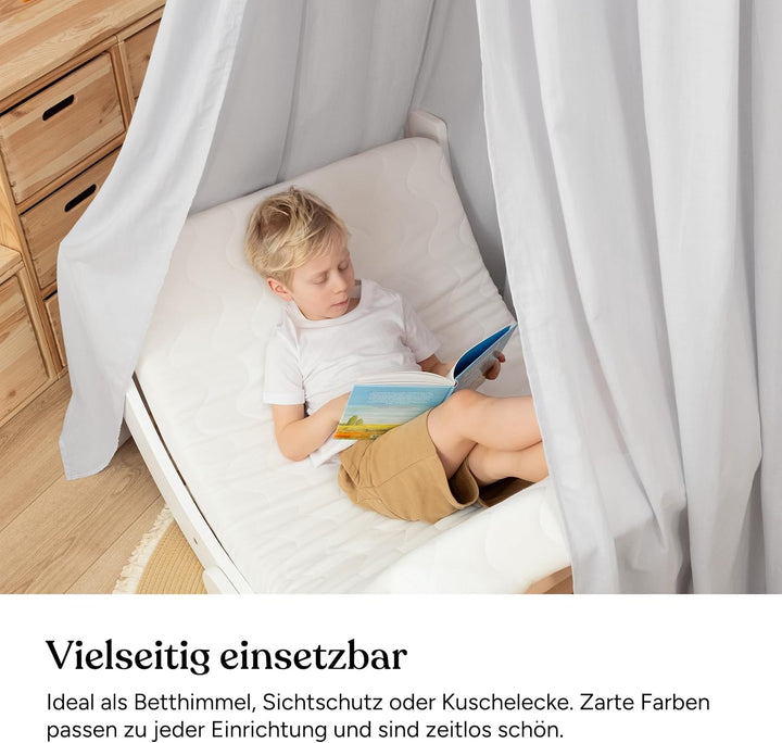 Ehrenkind® Baldachin mit Ring | Wohlfühl-Dekoration für das Kinderzimmer | Betthimmel Kinderzimmer a
