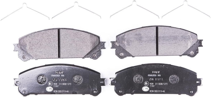 HELLA PAGID 8DB 355 015-461 Bremsbelagsatz - T1997 - Dicke/Stärke: 17.5mm - Bremssystem: Advics - ni