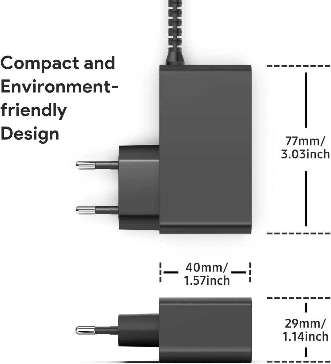 KFD Netzteil 26V Ladegerät Ladekabel für Rowenta Dual Force 2-in-1 RH6756WO Akkustaubsauger, Dyson V