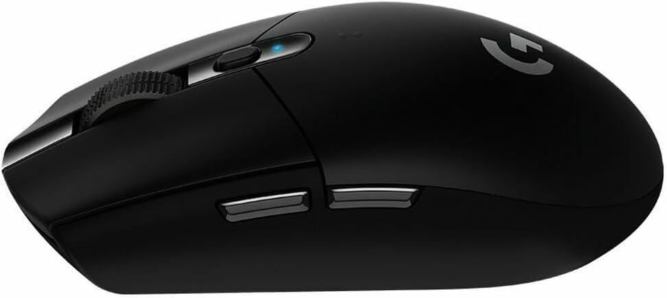 Logitech G305 LIGHTSPEED kabellose Gaming-Maus mit HERO 12K DPI Sensor, Wireless Verbindung, 6 progr