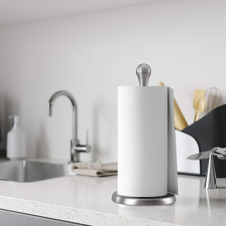 Umbra Tug Paper Towel Holder, Smoke by Umbra Nickel, Nickel