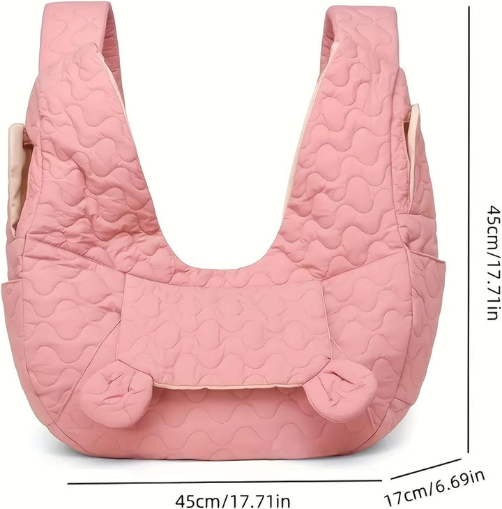 Katzenrucksack,Atmungsaktiv Und Weich Mit Taschen,Kleine Hunde Trage Rucksack Und Reisetasche | Für