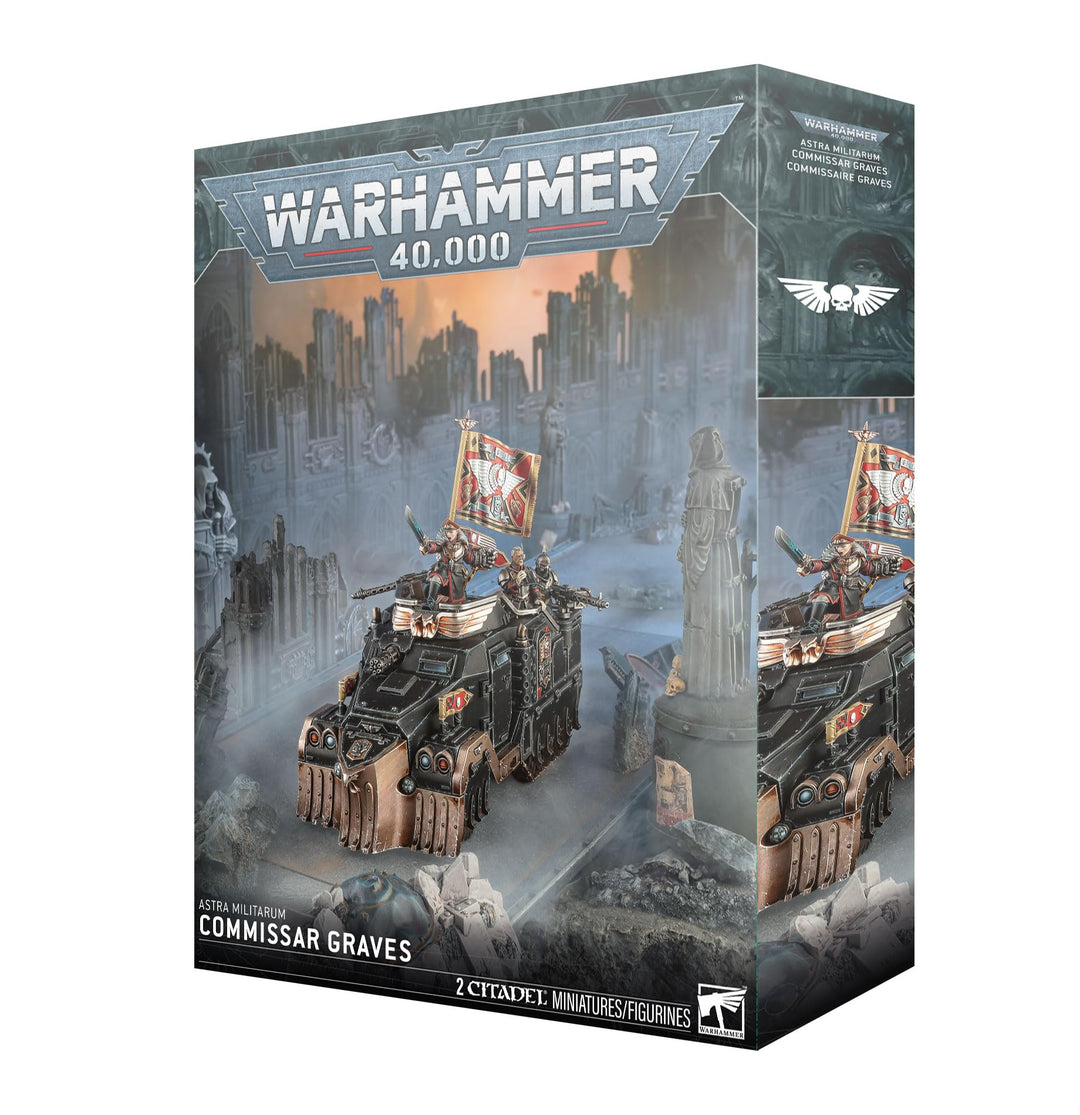 Games Workshop - Warhammer 40.000 - Astra Militarum: Commissar Graves