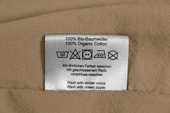 Bio-Bettwäsche Stone-Washed Renforce Lissabon 100% Bio-Baumwolle Knitterlook Stehsaum Bügelfrei Uni