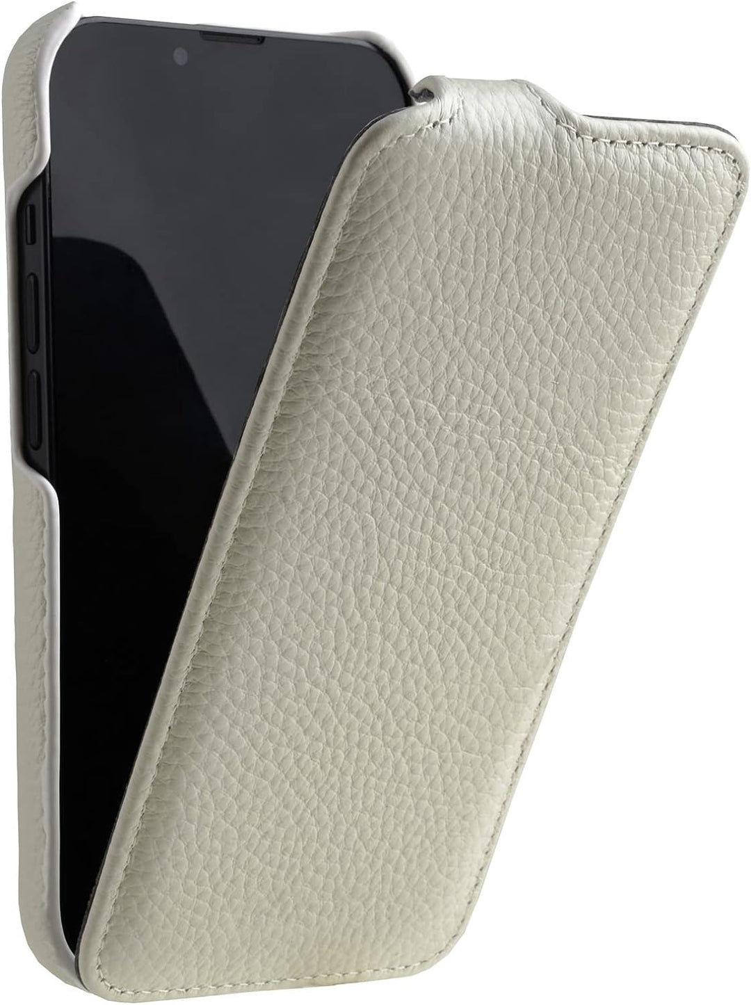 Mobiskin Hülle passend für Apple iPhone 14 (6,1 Zoll), Handyhülle mit beschichtetem Leder, Case, Sch