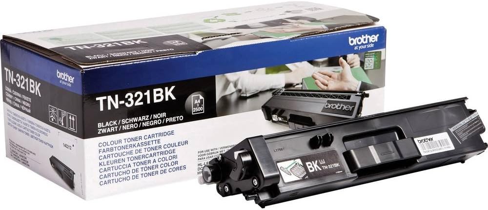 Best Price Square Toner, TN321BK, Black 2.5K, Brother TN321BK by Brother schwarz, schwarz