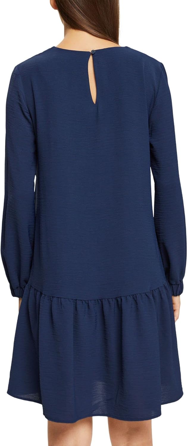 ESPRIT Minikleid mit Cut-out 32 400/Navy, 32 400/Navy